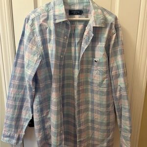Vineyard Vines Men's Multicolor Plaid Shirt